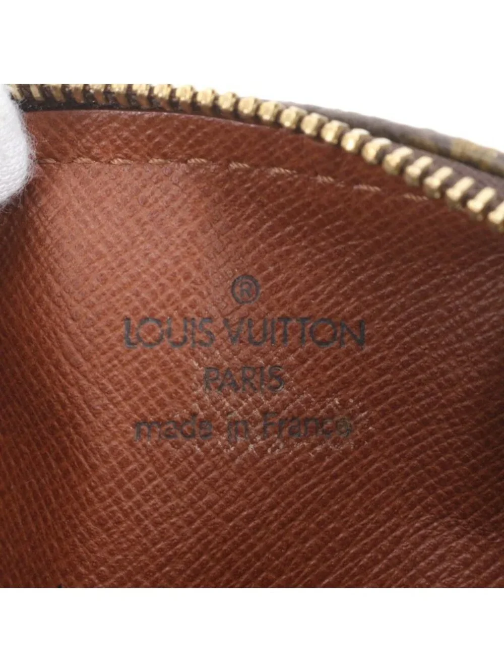 Louis Vuitton Monogram Papillon Pouch Leather Handbag Tote